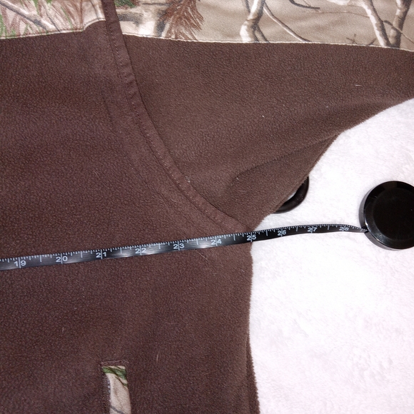 Rocky Realtree Camo Fleece Jacket – Men’s Size XL Full Zip - Removable Sleeves - Picture 11 of 12